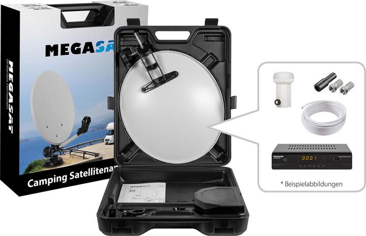 Megasat Campingkoffer HD6000 (Parabolantenne, DVB-S / -S2)
