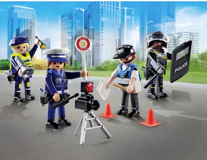 Actual product image Playmobil Police figure set (71730, Playmobil Action Heroes)