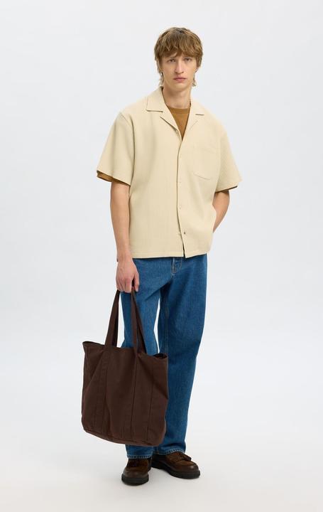 Produktbild Selected Homme Waffelstruktur Kurzarmhemd (XXL)
