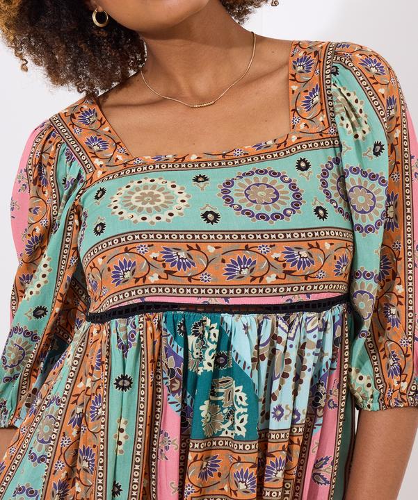Actual product image Joe Browns Bold Patchwork Mini Dress (42)
