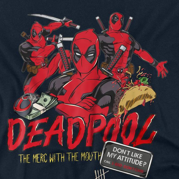 Produktbild Deadpool Attitude TShirt (XL)