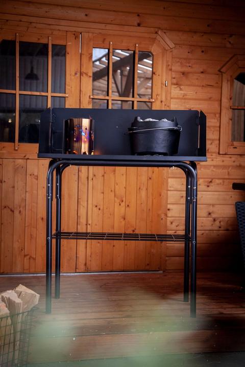 Image du produit Grillfürst Station Dutch Oven / Table Dutch Oven avec pare-vent