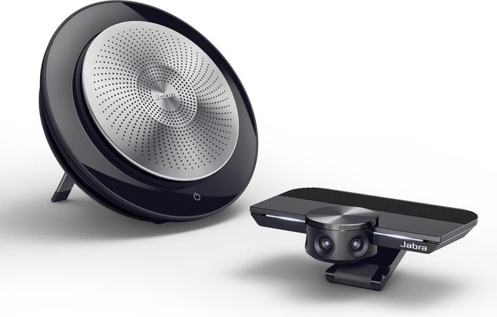 Image du produit Jabra PanaCast Meet Anywhere (Speak 750 UC, câble USB-A vers C de 1 m, kit de voyage)