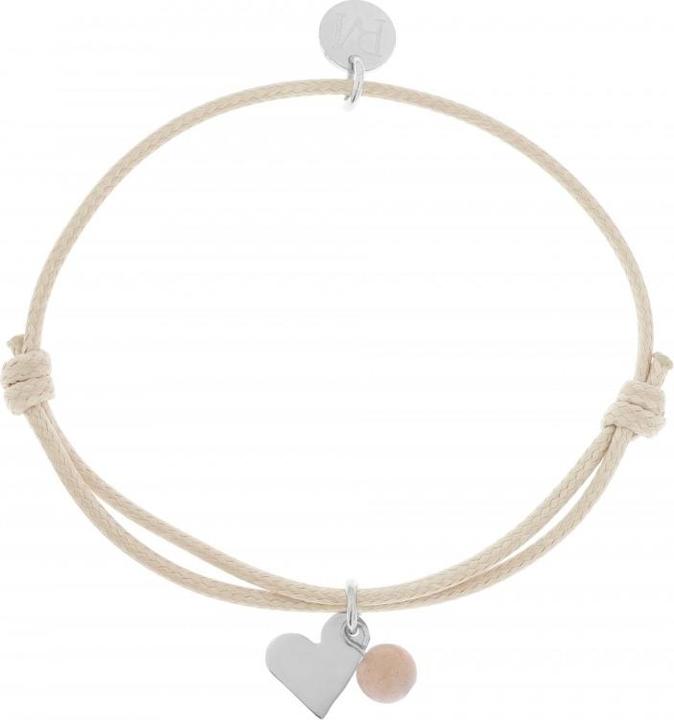 Immagine prodotto Proud MaMa Bracciale Mea, crema/pietra di luna (Senza nichel e senza piombo)