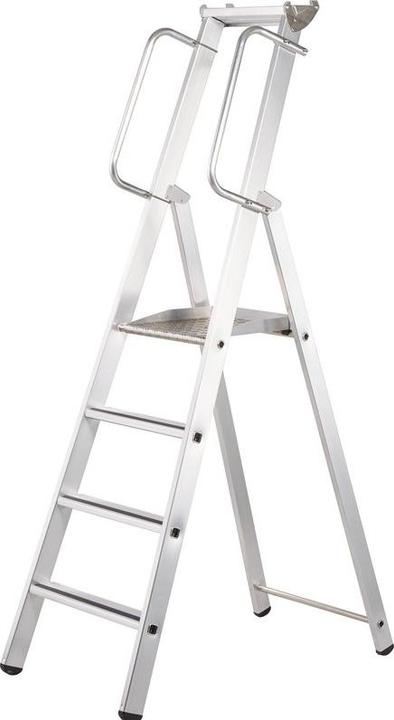 Immagine prodotto Zarges Scaletta in alluminio con grande piattaforma (Scala doppia, 215 cm)