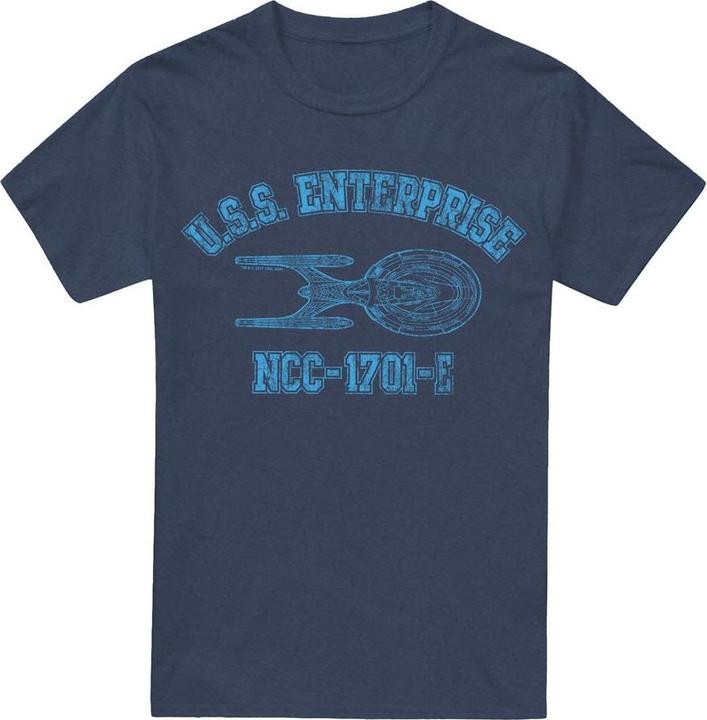 Actual product image Unisex Adult Enterprise E Athletic T-Shirt (XXL)