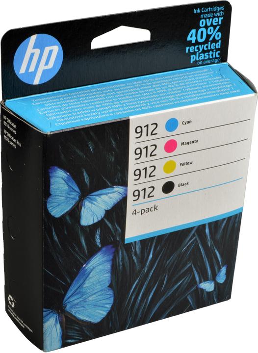 Actual product image HP 912 4-pack (M, FC, C, Y)
