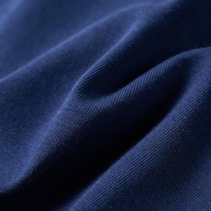 Image du produit VidaXL T-shirt enfant bleu marine 128,Matière : 95% coton. 5 (128)