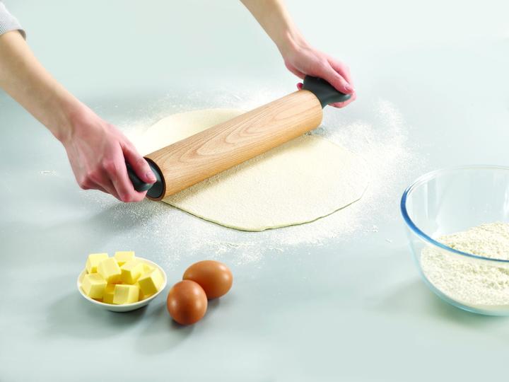 Produktbild Joseph Joseph Grip-Pin Ergonomisches Nudelholz – Grau