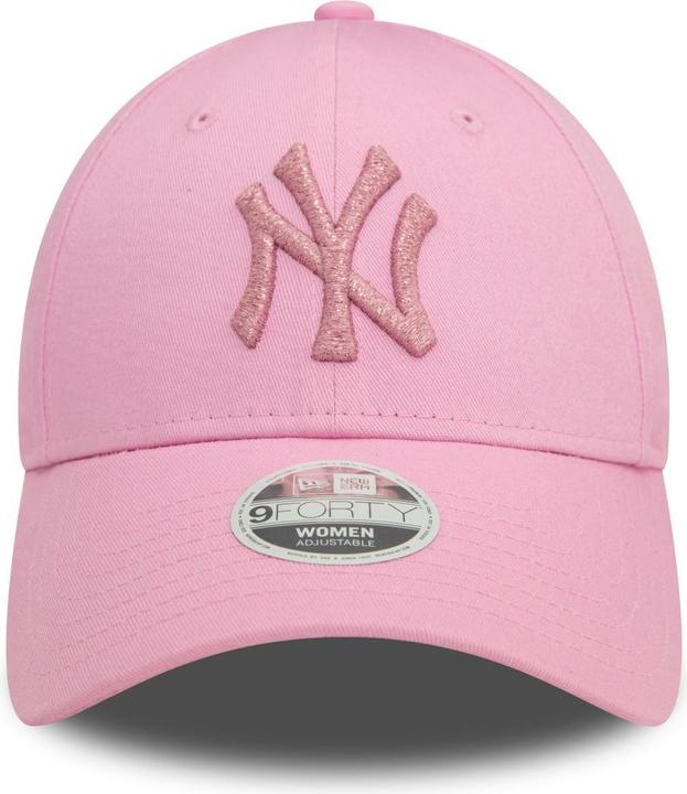Immagine prodotto New Era 9Forty Cappellino da donna - METALLIC New York Yankees rosa