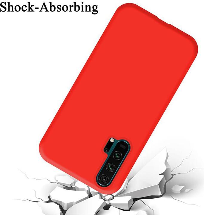 Actual product image Cadorabo TPU Liquid Silicone Case Cover (Honor 20 Pro)