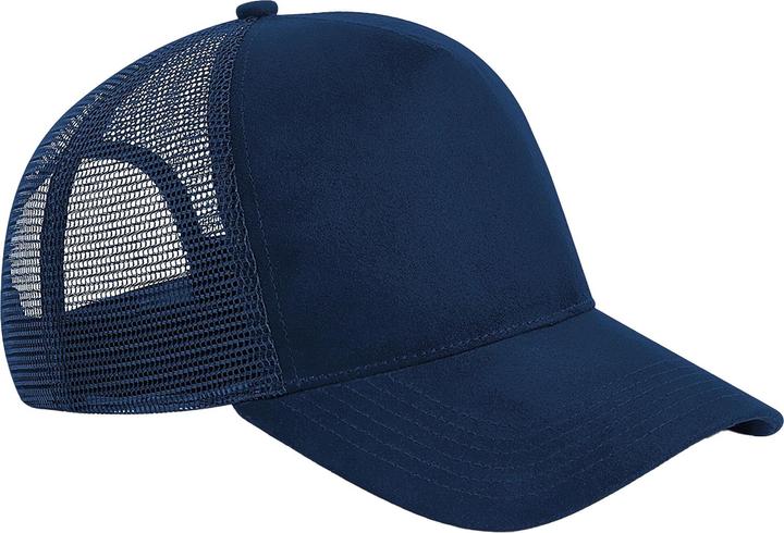 Beechfield Erwachsene Wildleder Snapback Trucker Cap (One Size)