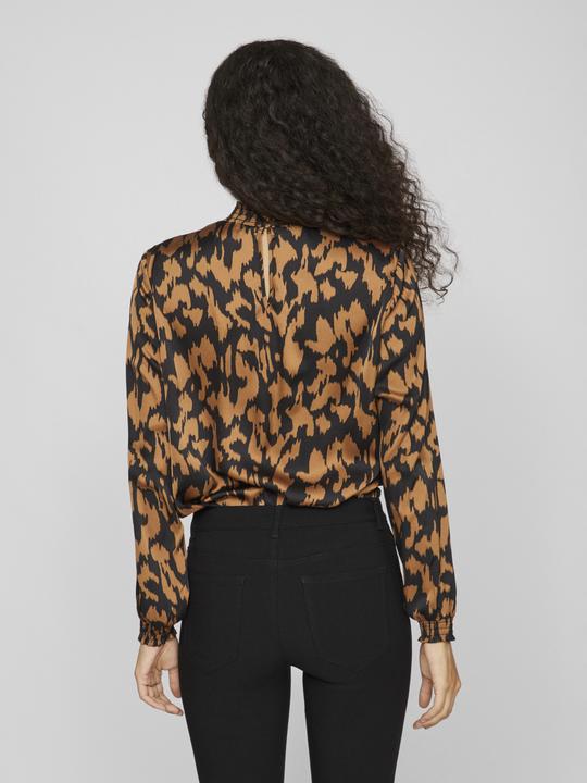 Actual product image Vila High Neck Top with Long Sleeves (38)