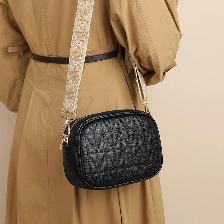 Produktbild Only-Bags.Store Hohe Qualität Echtes Leder Crossbody Schultertaschen Rindsleder Handtasche Messenger Tote Sac