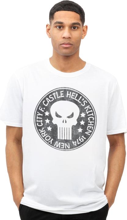 Actual product image The Punisher Mens Castle T-Shirt (XL)