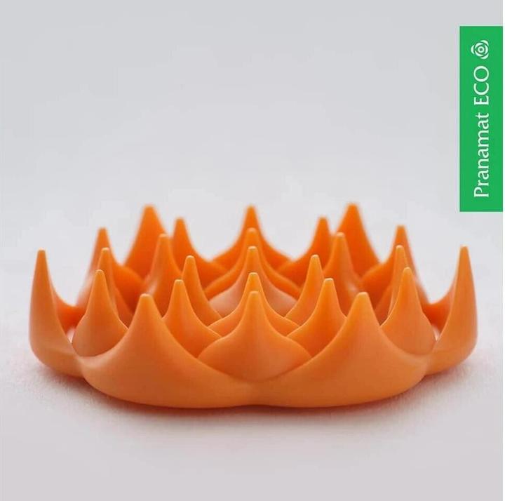 Immagine prodotto Pranamat Set per massaggio ecologico - tappetino e cuscino arancione scuro
