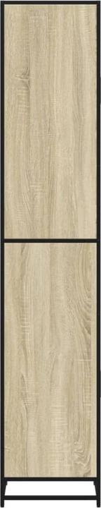 Produktbild VidaXL Badschrank Hochschrank Badezimmerschrank Schrank Badmöbel Sonoma-Eiche