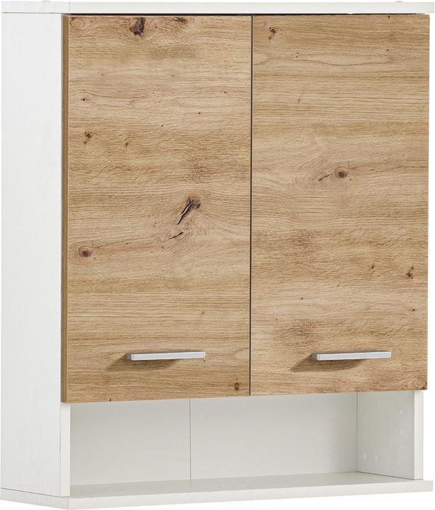 Matt white, artisan oak decor