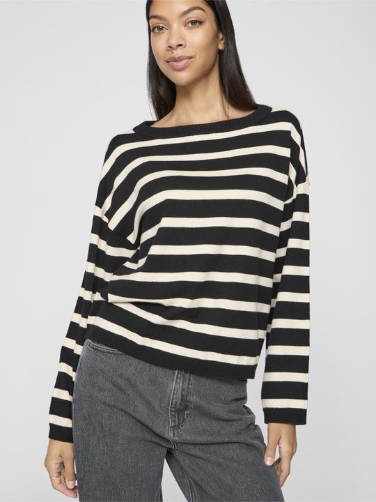 Actual product image Vila U-boat neck knitted jumper (S)