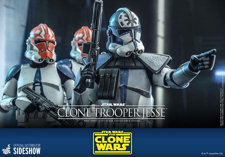 Produktbild Hot Toys Star Wars The Clone Wars figurine 1/6 Clone Trooper Jesse 30 cm