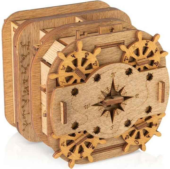Image du produit iDventure Cluebox Megabox - Le coffre de Davy Jones - Boîte de casse-tête (Danois)