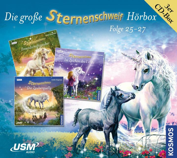 Produktbild Die grosse Sternenschweif Hörbox Folgen 25-27 (3 Audio CDs) (Linda Chapman, United Soft Media Verlag GmbH, Deutsch)