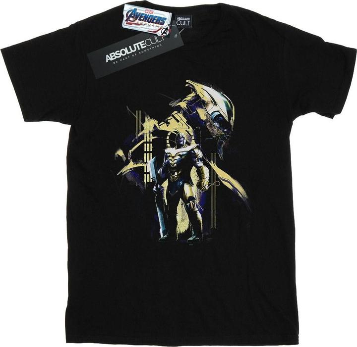 Immagine prodotto Avengers Endgame Gold Thanos Maglietta Uomo (M)