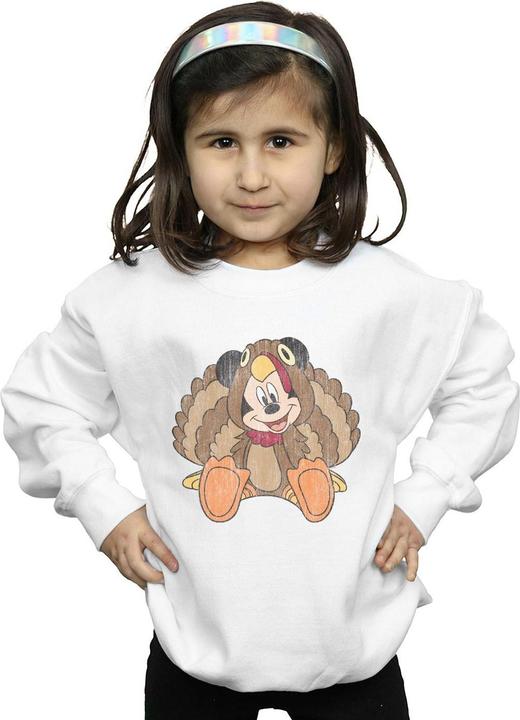 Produktbild Disney Mickey Mouse Thanksgiving Turkey Costume Sweatshirt Mädchen (152, 158)