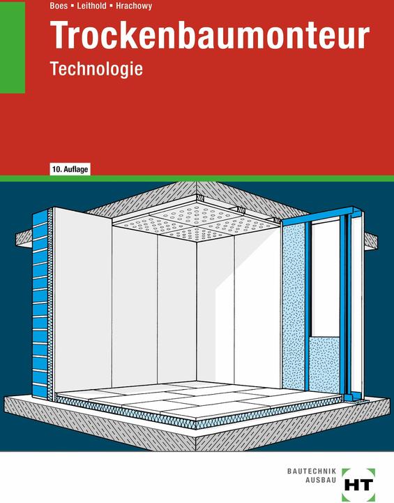 Actual product image eBook inside: Buch und eBook Trockenbaumonteur (German, Dieter Leithold, Manfred Boes, Frank Hrachowy, 2024)