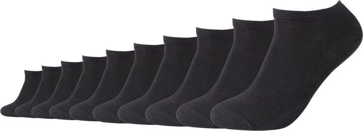 Actual product image Camano Sneaker socks unisex for men and women Breathable Advantage pack comfortable elastic high (pack of 10, 43, 46)