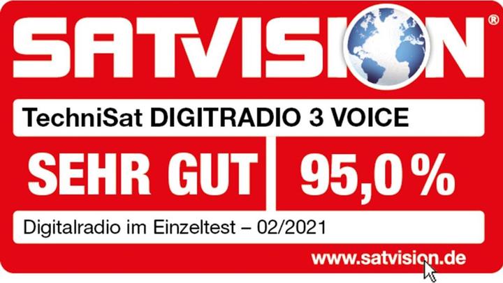 Actual product image TechniSat DigitRadio 3 Voice (DAB+, FM)