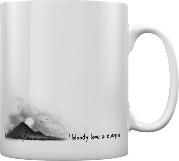 Actual product image Grindstore Coffee mug I Bloody Love A Cuppa (325 ml)
