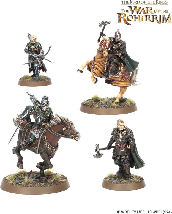 Image du produit Games Workshop Warhammer Middle Earth - Rohan Haleth & Hama, Princes du Rohan (Matières plastiques)