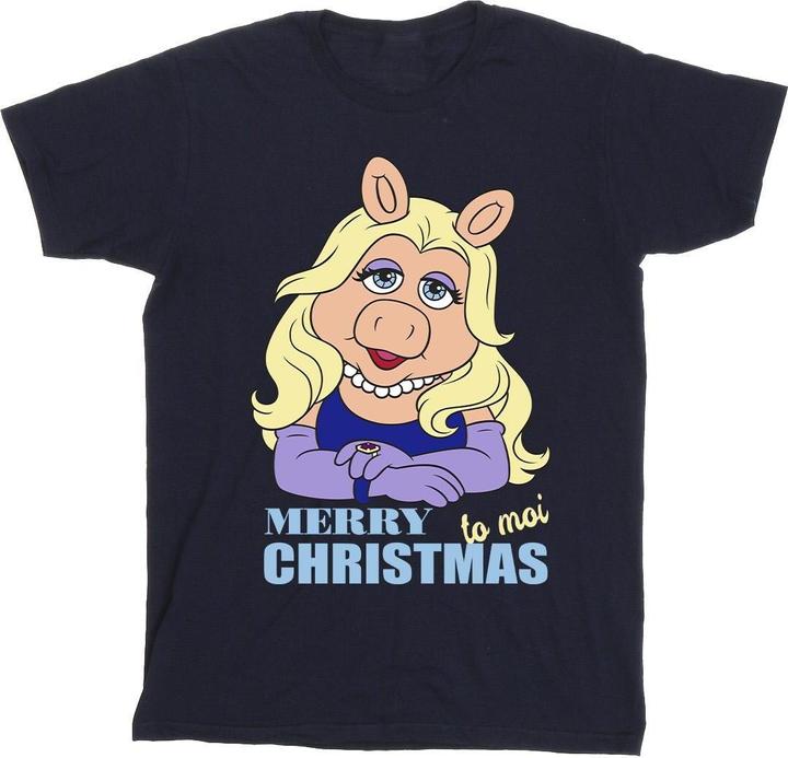 Immagine prodotto Disney Muppets Miss Piggy Queen of Holidays Maglietta Uomo (M)