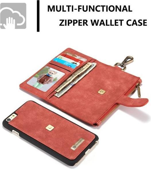 Actual product image Caseme Slim leather case with wallet (Apple iPhone 6s Plus, Apple iPhone 6 Plus)
