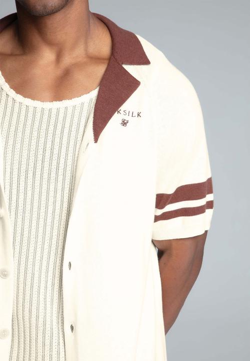 Immagine prodotto Siksilk Kurzarmhemd Retro Resort Shirt (L)