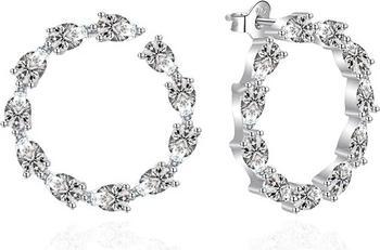 Produktbild Agato - Luxury dangling earrings Circles AGT-E037PW