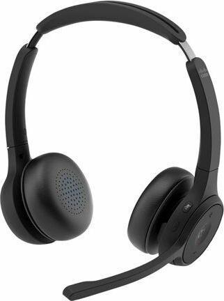 Produktbild Cisco Headset 722 Wireless Dual+Stand Carbon Black Usba Bundle (Kabellos, USB-A)