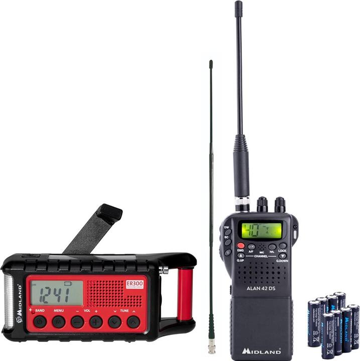 Produktbild Midland Premium CB Notfall Set 5: Alan42 DS + ER300