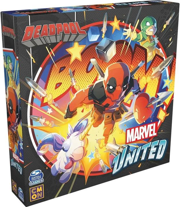 Immagine prodotto Cmon CMND1308 - Marvel United - Deadpool, gioco da tavolo, per 1-5 giocatori, da 10 anni (espansione IT). (Tedesco)