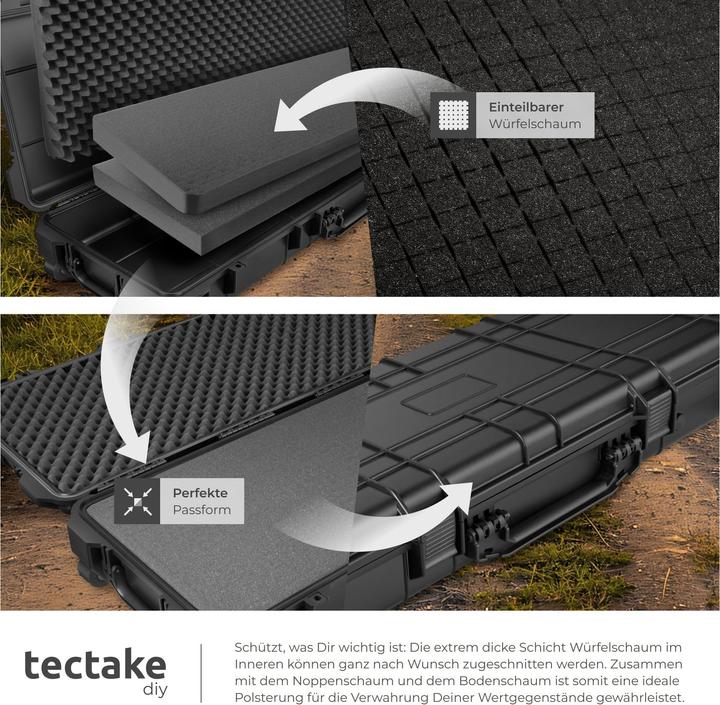 Immagine prodotto tectake Valigetta universale per fucili (48.50 l)