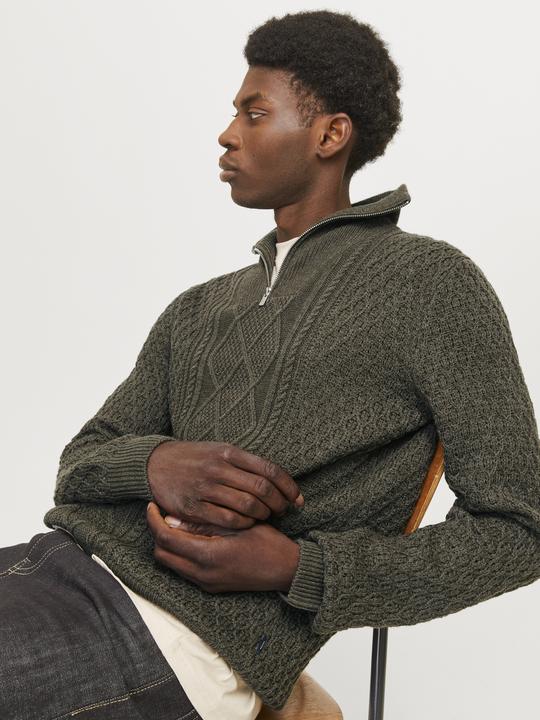 Actual product image Jack & Jones Jprblunorth Knit High Neck Sn (M)