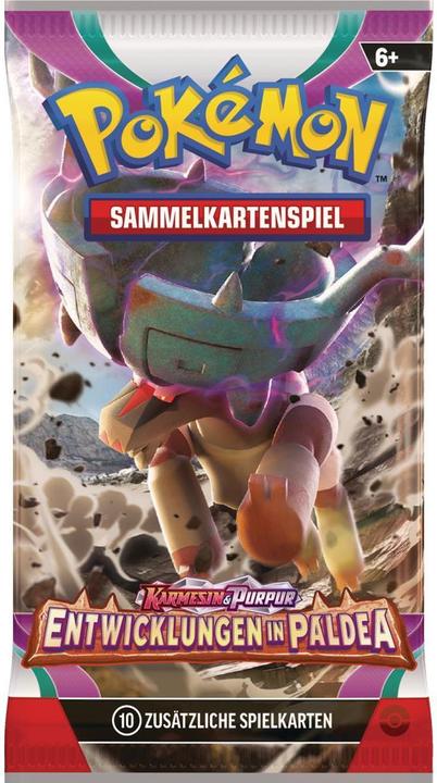 Actual product image Pokémon Pokemon KP02 Booster (German, Booster Pack)