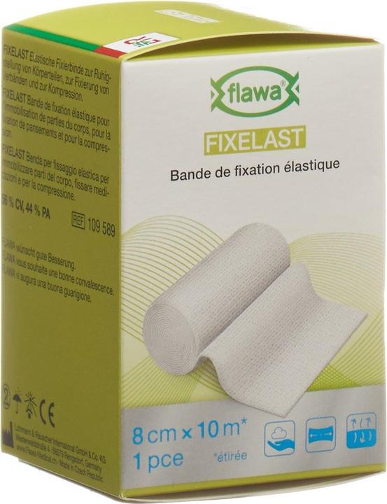 Image du produit Flawa Bandage de fixation élastique Fixelast 8 cm x10 m