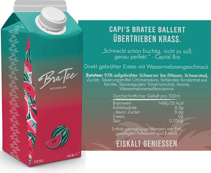 Immagine prodotto BraTee Anguria (8 x 75 cl)