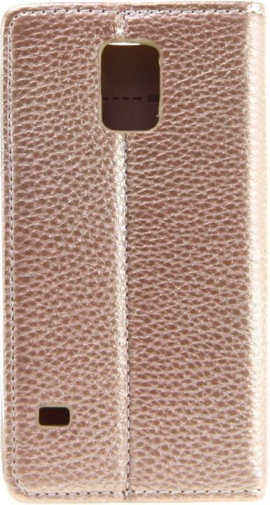 Actual product image Xundd Book Case Fashion for Galaxy S5 - gold 4250710563838 (Samsung Galaxy S5)