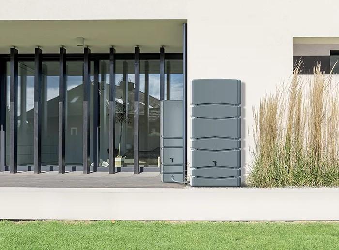 Produktbild Prosperplast Regenspeicher 650l AQUA TOWER Anthrazit- (650 l)