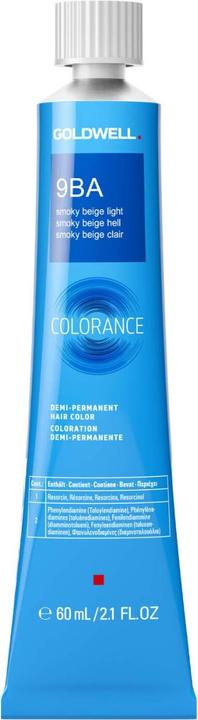 Actual product image Goldwell Colorance Tube Demi-Permanente (9BA smoky beige light)