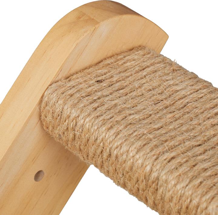 Produktbild Relaxdays Katzentreppe (29 cm, Hellbraun)