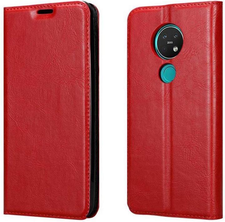 Actual product image Cadorabo Book Invisible Magnet Cover (Nokia 7.2)